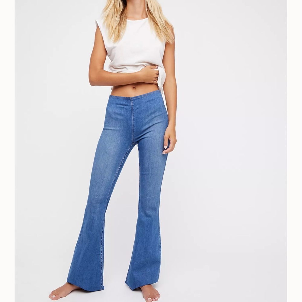Free People Bell Bottom Jeans